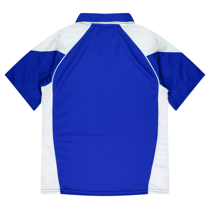 YOKINE STAFF POLO - 2301/1301 - PREMIER POLO - ROYAL/WHITE