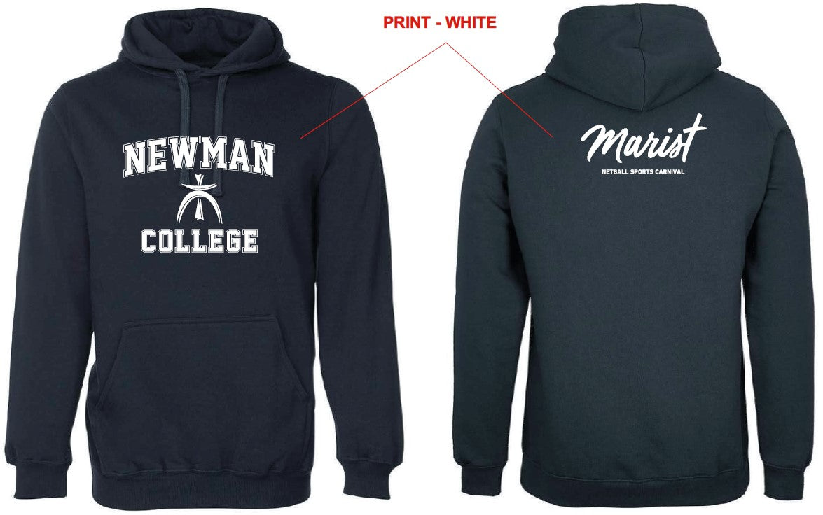 NEWMAN C - NETBALL - TH22UN - LADIES HOODY - NAVY