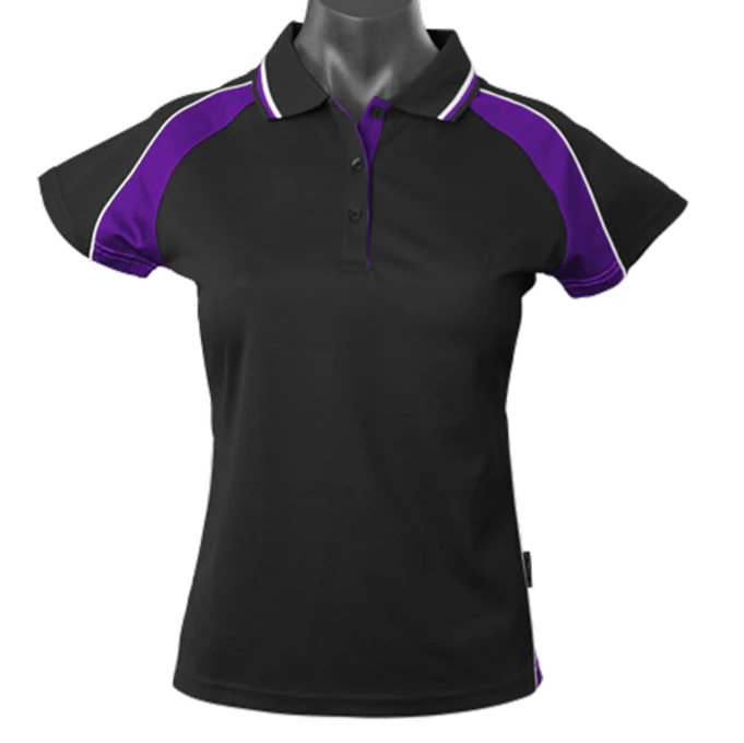 RIPPLEBROOK - 2309 - ANORAMA POLO - BLACK/PURPLE/WHITE