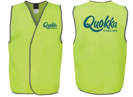 QUOKKA - 6HVSV - HI VIS VEST
