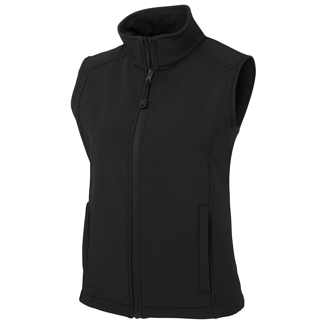 PINNACLE - (MALAGA) - 3JLV1 - LADIES LAYER SOFTSHELL VEST - BLACK