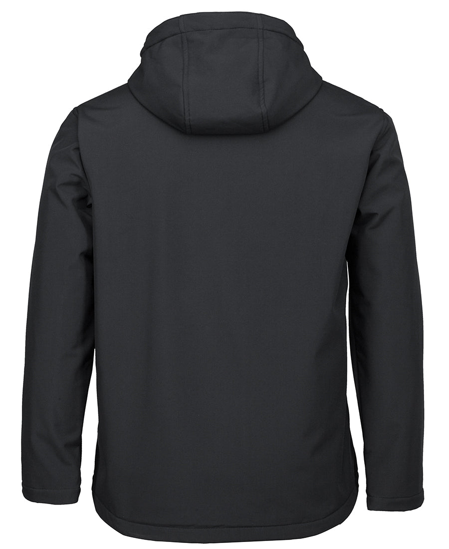 KAPTURE PHOTOGRAPHY - 3WSH - PDM THREE LAYER HOODED SOFTSHELL JACKET - BLACK