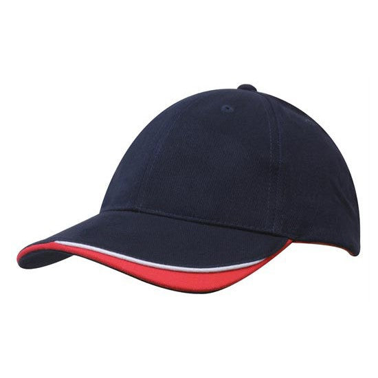 DUNNING'S - 4167 - CAP - NAVY/WHITE/RED