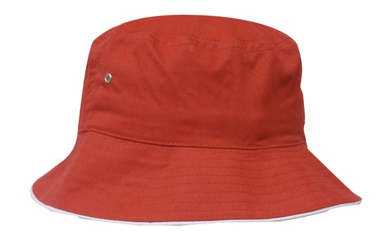 NORTHERN SVGC - 4223 - BUCKET HAT - RED/WHITE