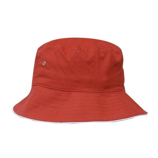 NORTHERN SVGC - 4223 - BUCKET HAT - RED/WHITE