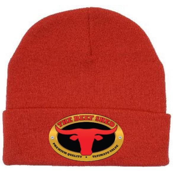 BEEF SHED | 4243 - BEANIE - RED