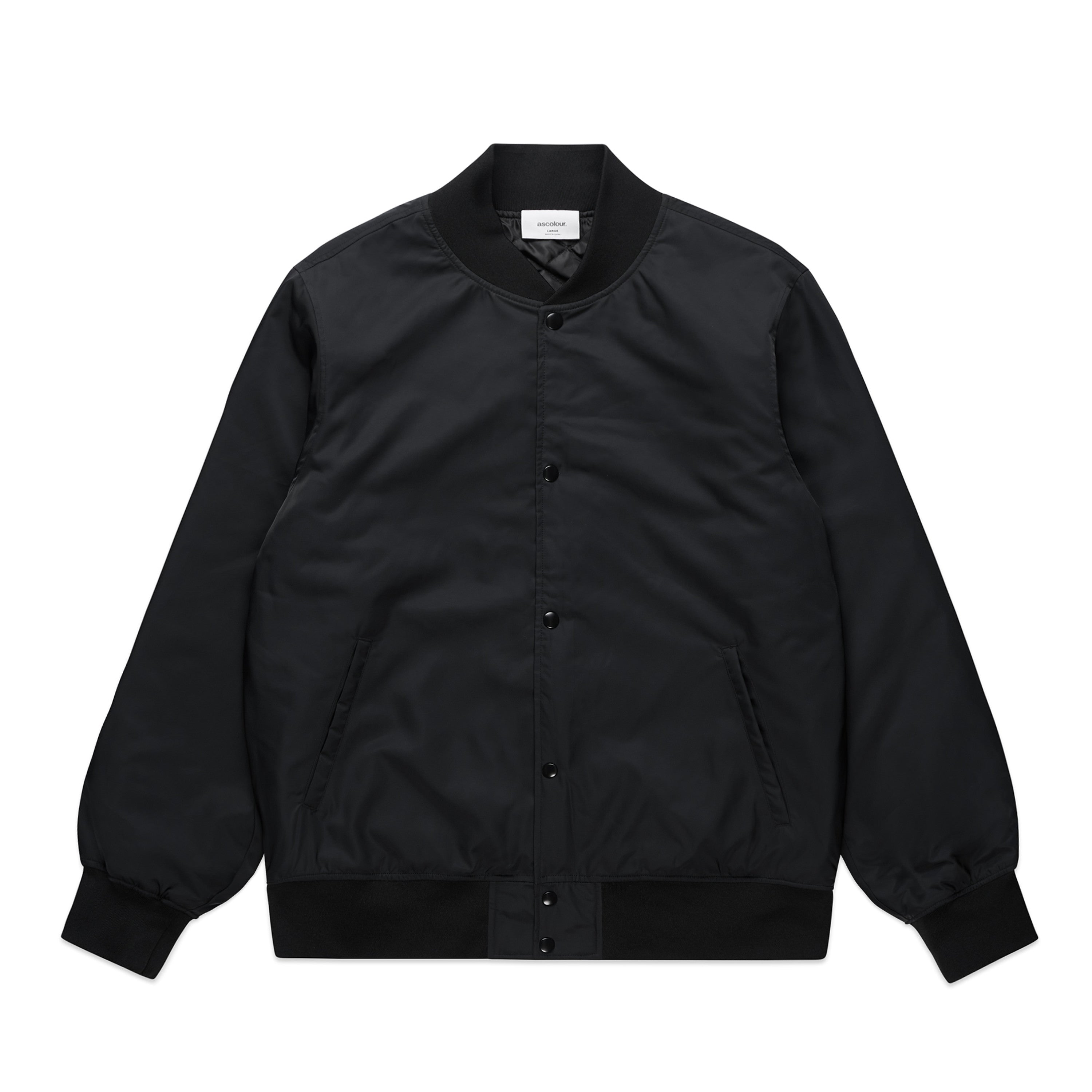 BALGA BANDITS - 5511 - COLLEGE BOMBER JACKET - BLACK