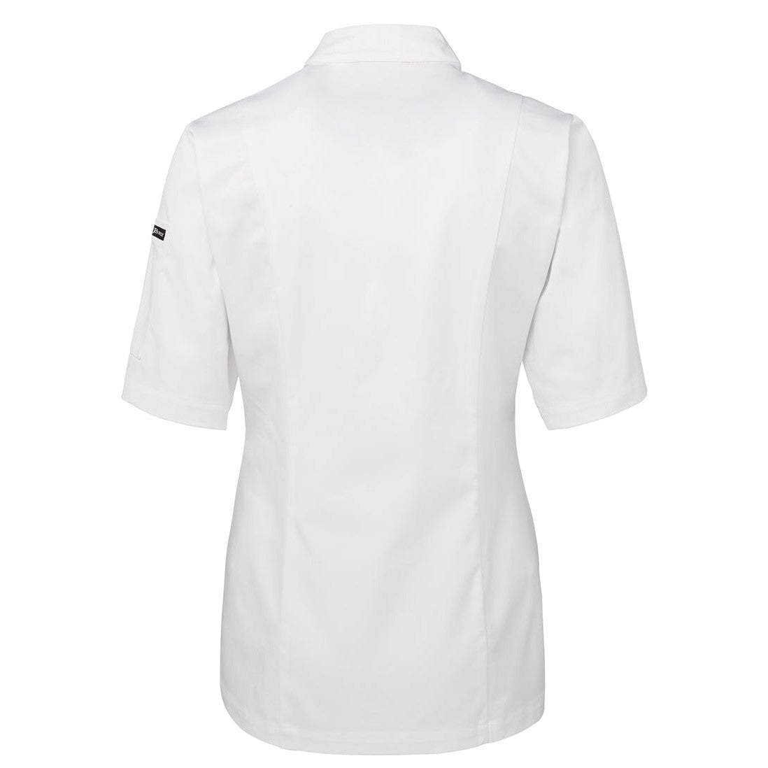 PRESTON ST IGA - 5CJ21 - LADIES S/S CHEFS JACKET - WHITE