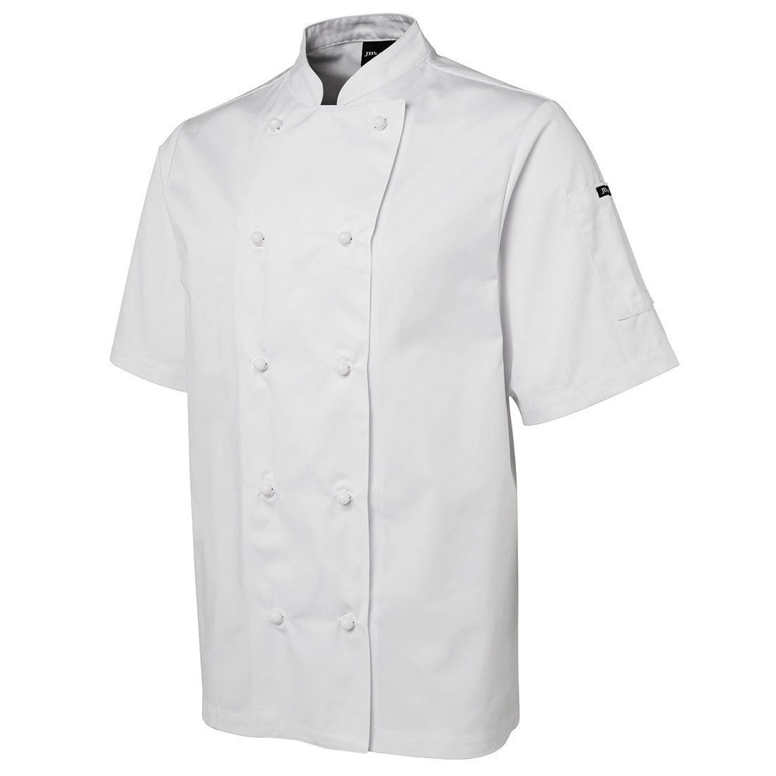PRESTON ST IGA - 5CJ2 - MENS S/S CHEFS JACKET - WHITE