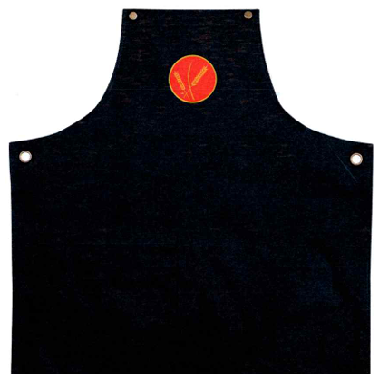 YUNION WA ENTERPRISES - APO07 APRON - BLACK
