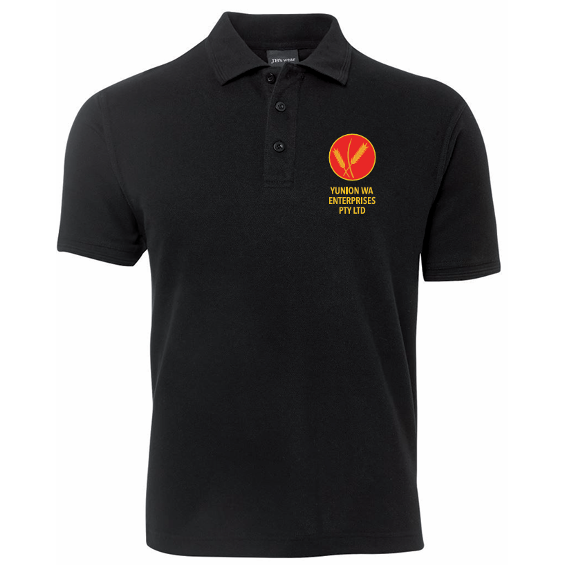 YUNION WA ENTERPRISES - PS81 POLO - BLACK