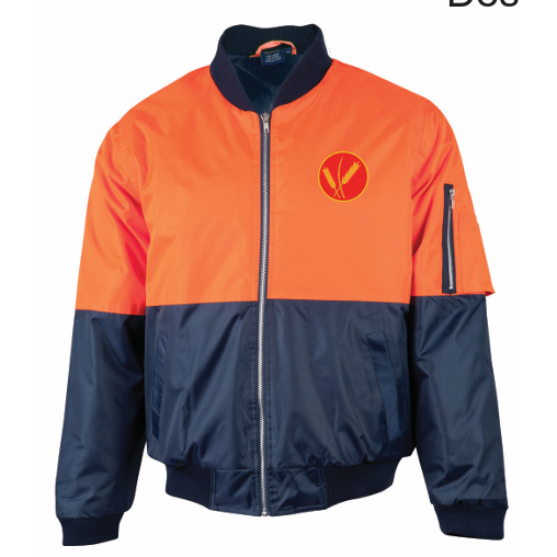 YUNION WA ENTERPRISES - CP03 BOMBER - ORANGE/NAVY