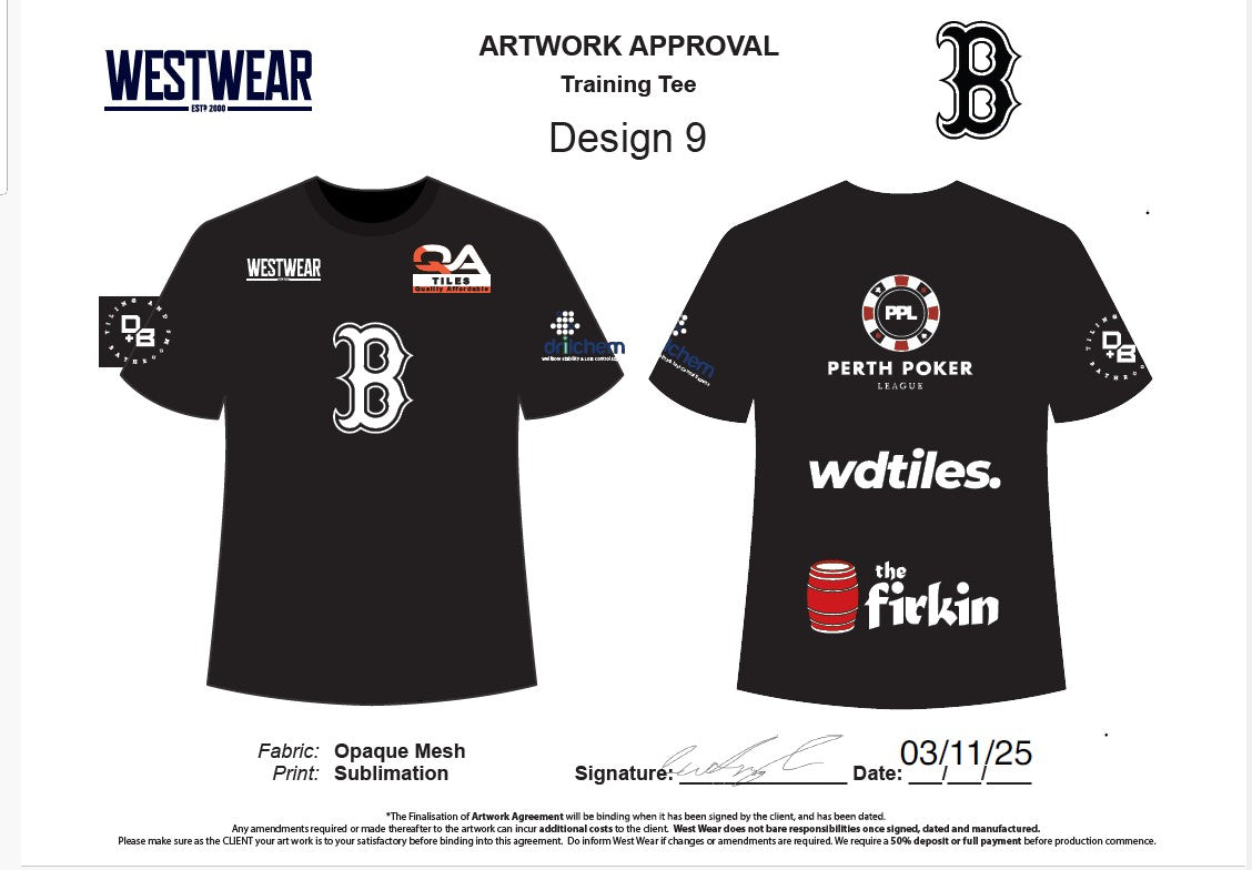 BALGA BANDITS - TRAINING TEE_D9