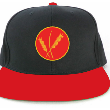 YUNION WA ENTERPRISES - AH950 CAP - BLACK/RED