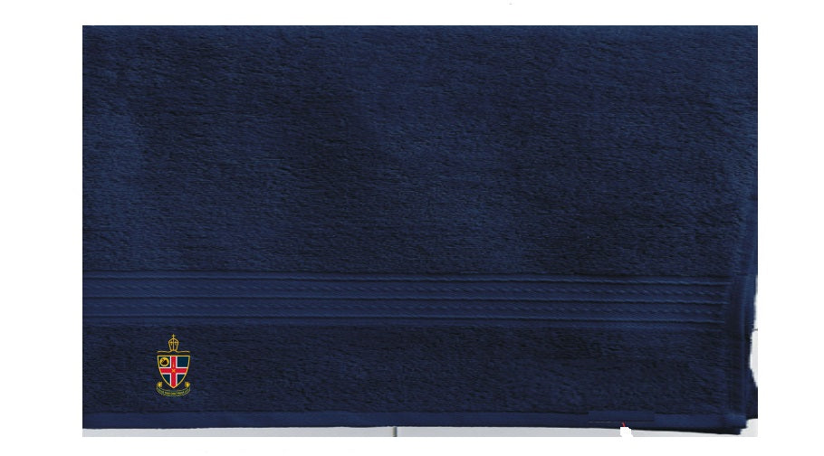 CHRIST CHURCH GRAMMAR SCHOOL - TOWEL WITH LOGO ONLY