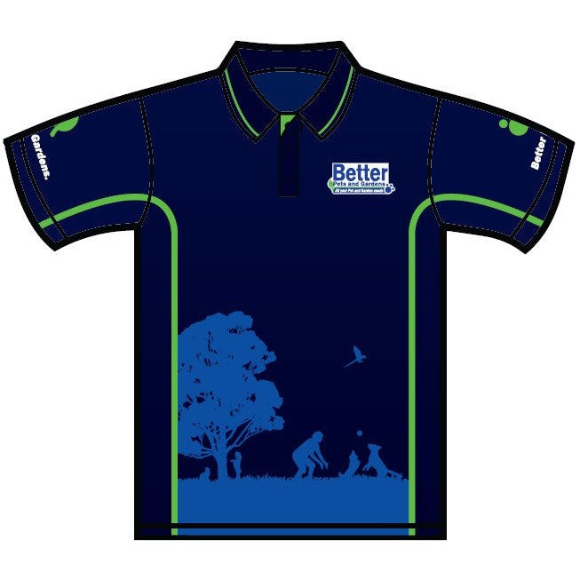 BETTER PETS AND GARDENS - SUBLIMATION POLO