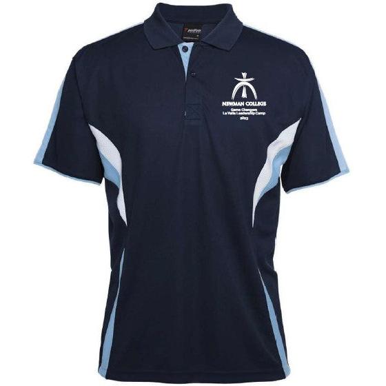 NEWMAN C - LEADERSHIP - 7COP/1 - PODIUM COOL POLO - NAVY/LIGHTBLUE/WHITE