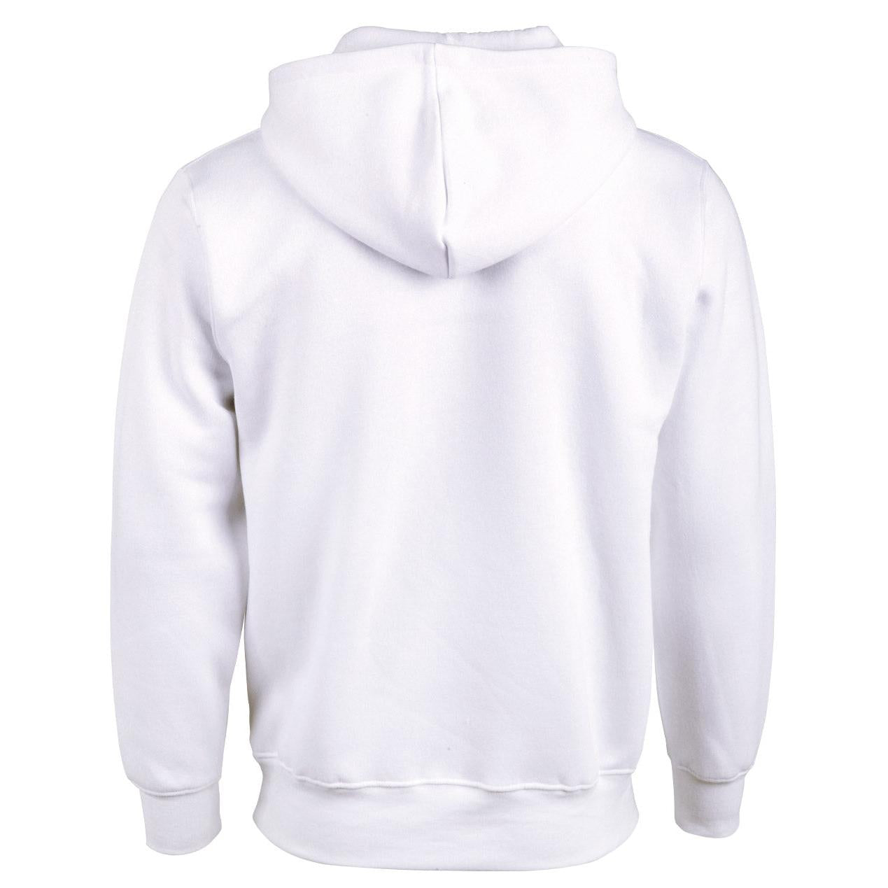 VESUVIO P - FL09- KANGAROO POCKET HOODIE - WHITE