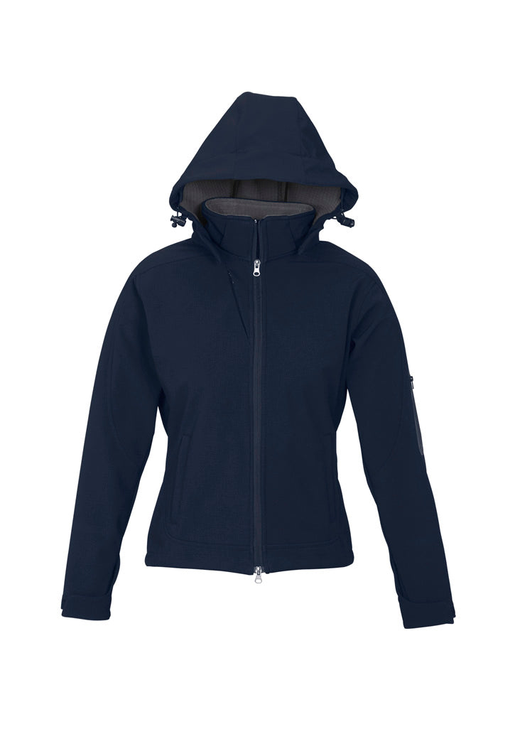 NEWMAN C - STAFF - J10920 - LADIES SUMMIT JACKET - NAVY/GRAPHITE
