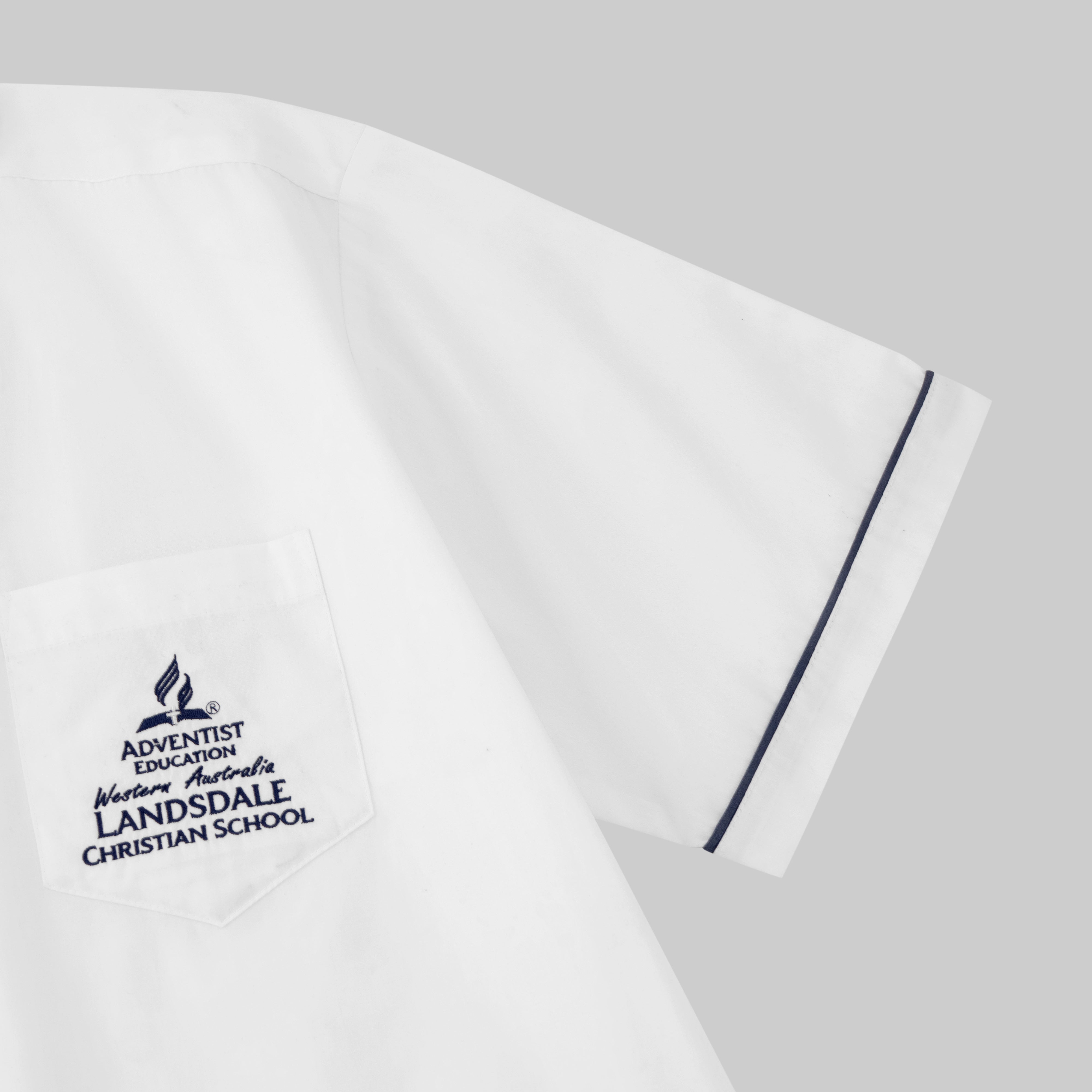 LANDSDALE - HIGH SCHOOL - MEN'S WHITE SHIRT