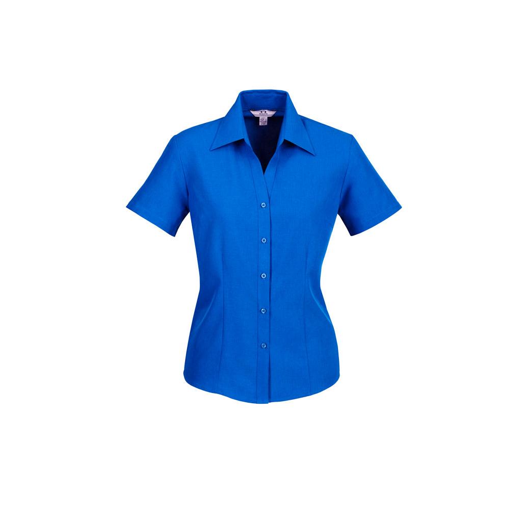 MR FRESH - LB6301 - SHORT SLEEVE SHIRT - ELECTRIC BLUE