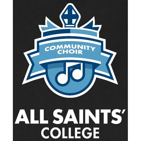 ALL SAINTS' - P227LS/MS - CHOIR POLO - BLACK/WHITE