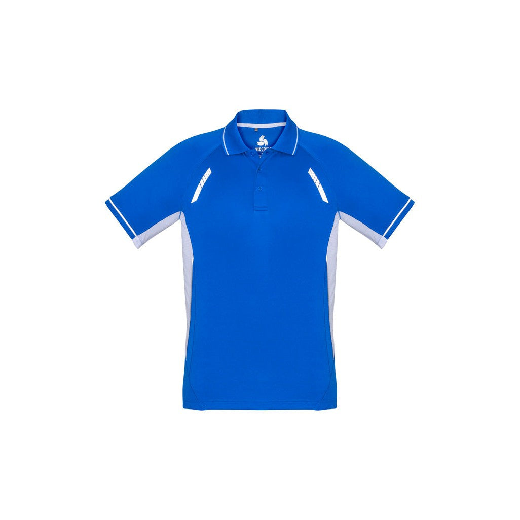 MORLEY SHS - STAFF - P700MS - MENS RENEGADE POLO - ROYAL/WHITE/SILVER