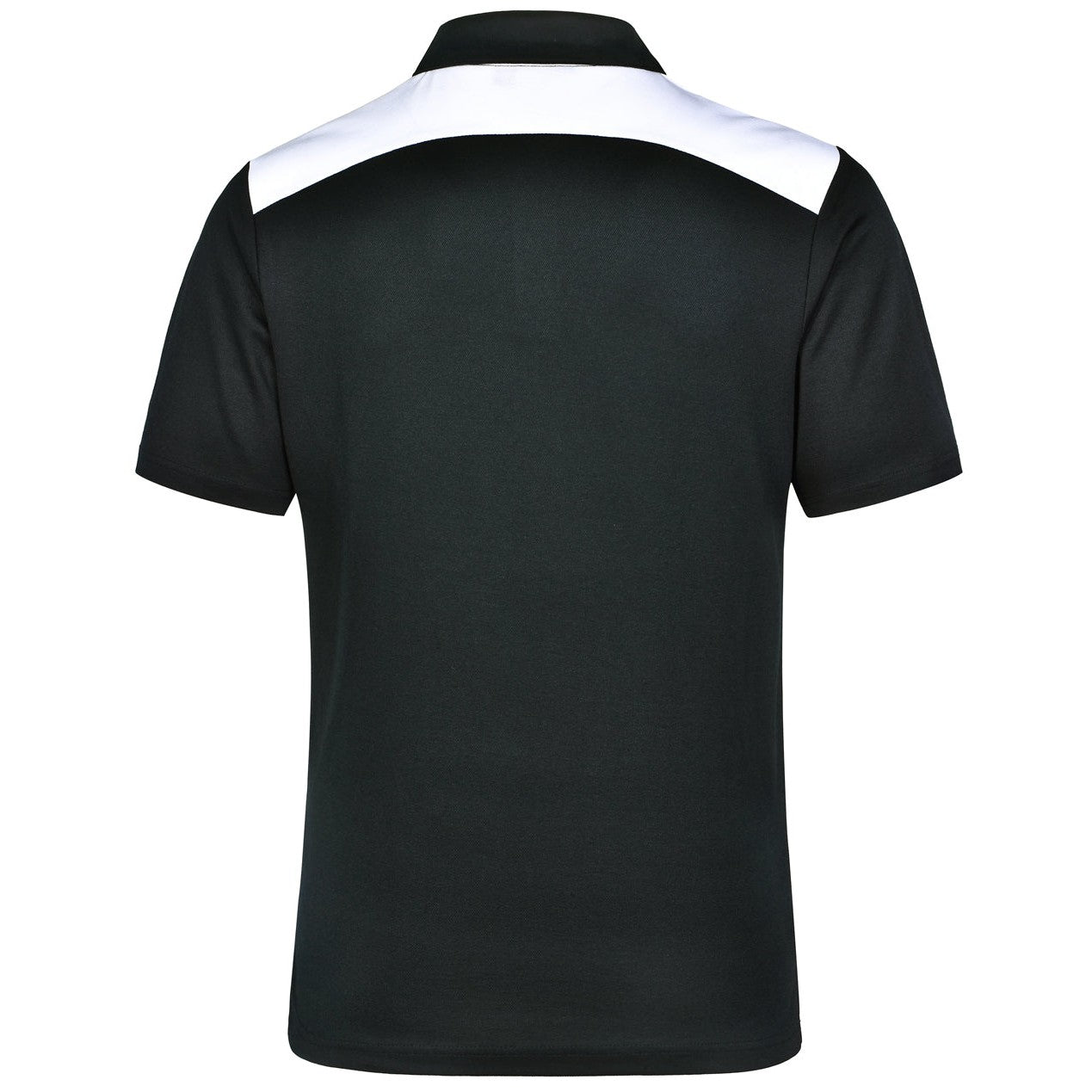 CAREY BAPTIST - PS31 - MENS STAFF POLO (TECH) - BLACK/WHITE