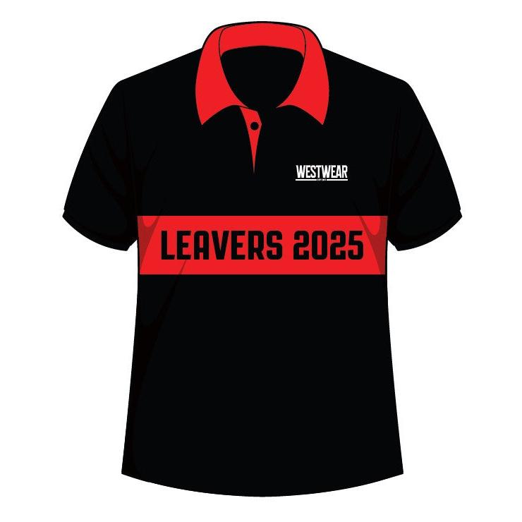PS - YR 6/12 - SUBLIMATION LEAVERS POLO - D1
