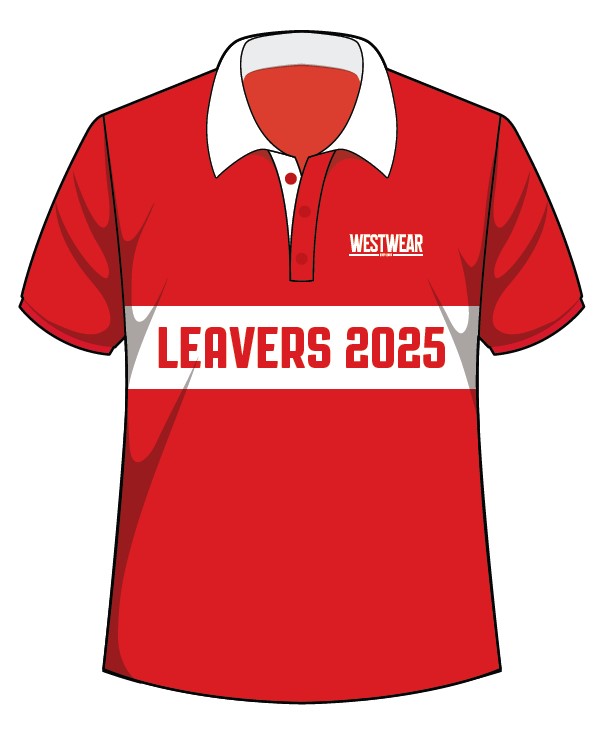 PS - YR 6/12 - SUBLIMATION LEAVERS POLO - D1