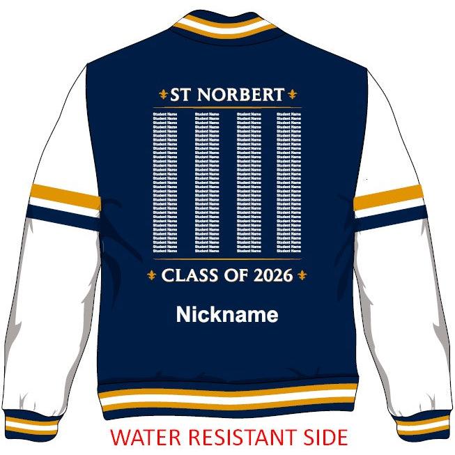 ST NORBERT C - REVERSIBLE LEAVERS JACKET - 2026 - ROUND 2
