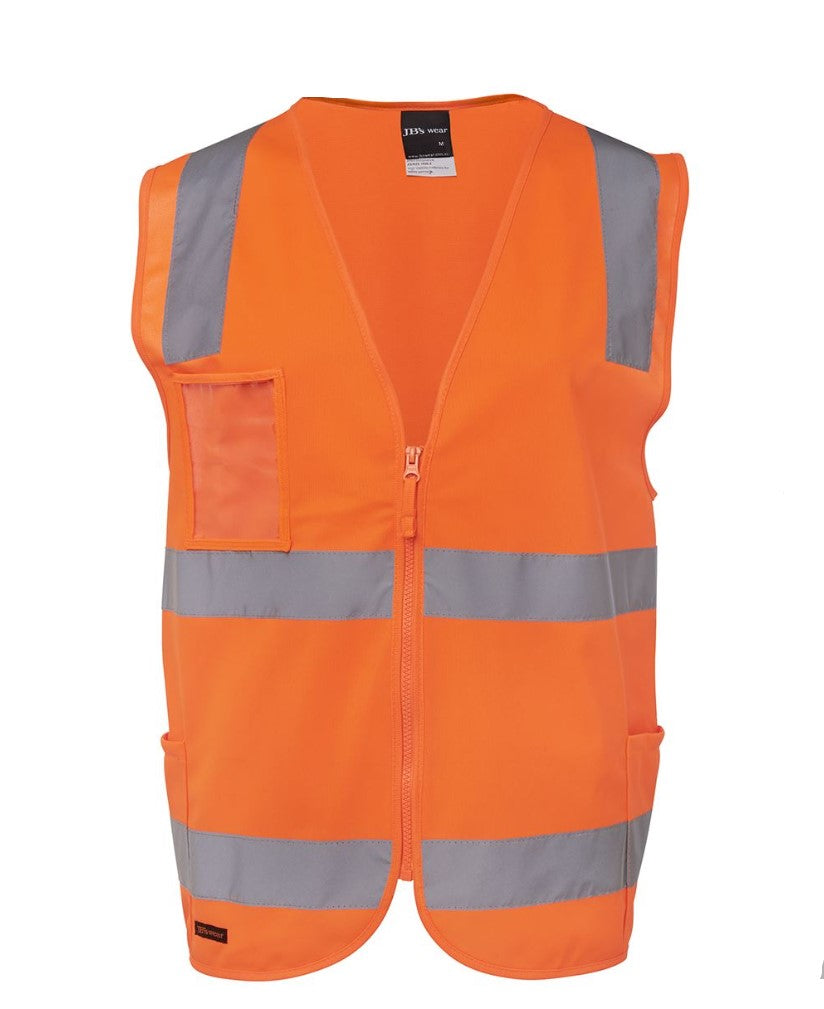 MERCY COLLEGE (UNIFORM) - DNSZ - HI VIS ZIP SAFETY VEST