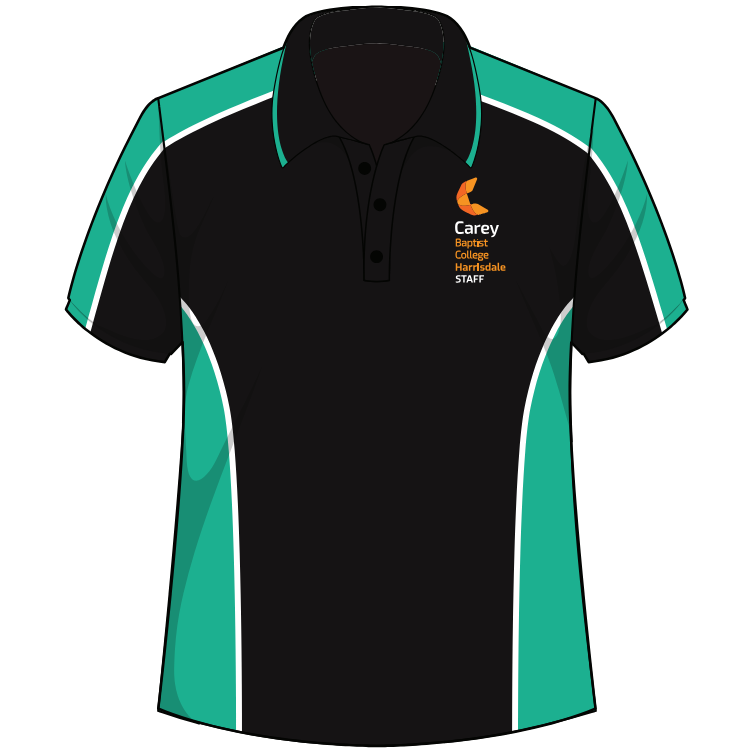 CAREY BAPTIST COLLEGE (HARRISDALE) - STAFF - HOUSE POLO LONG SLEEVE