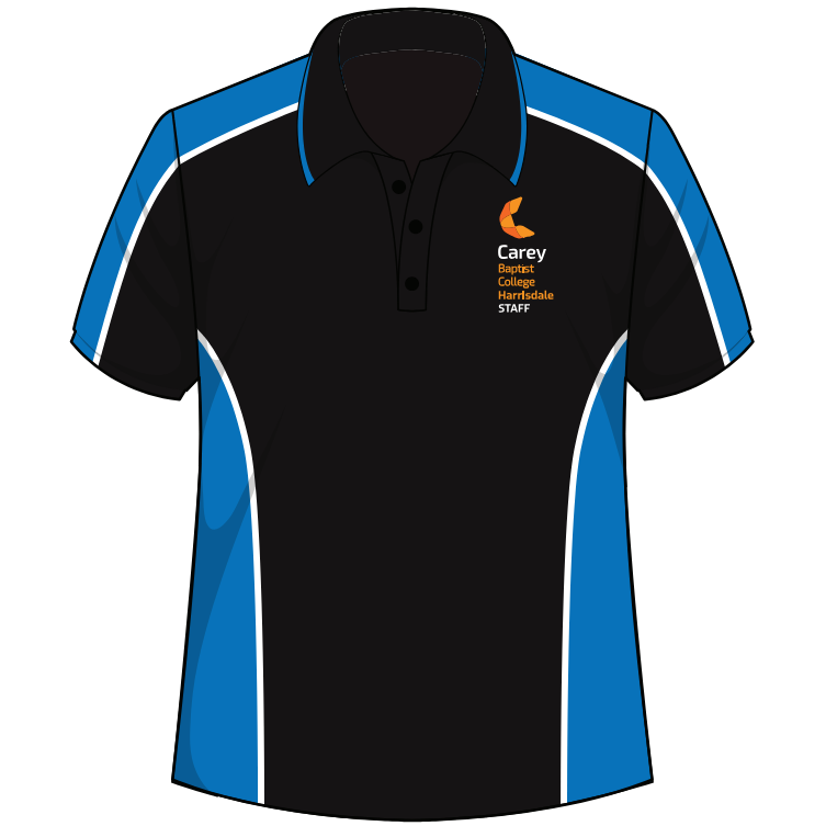 CAREY BAPTIST COLLEGE (HARRISDALE) - STAFF - HOUSE POLO LONG SLEEVE