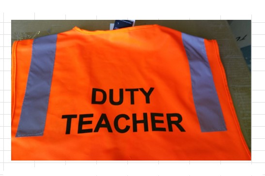 MERCY COLLEGE (UNIFORM) - DNSZ - HI VIS ZIP SAFETY VEST