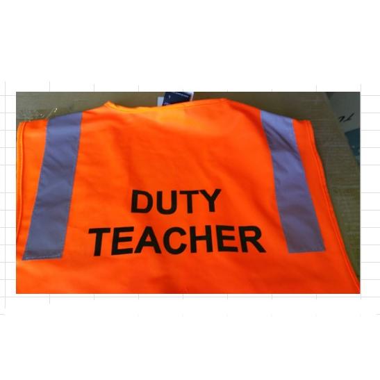 MERCY COLLEGE (UNIFORM) - DNSZ - HI VIS ZIP SAFETY VEST