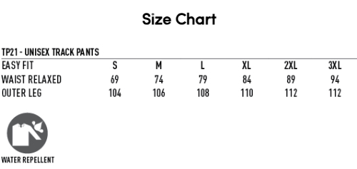 RIPPLEBROOK - TP21 - TRACK PANTS - BLACK