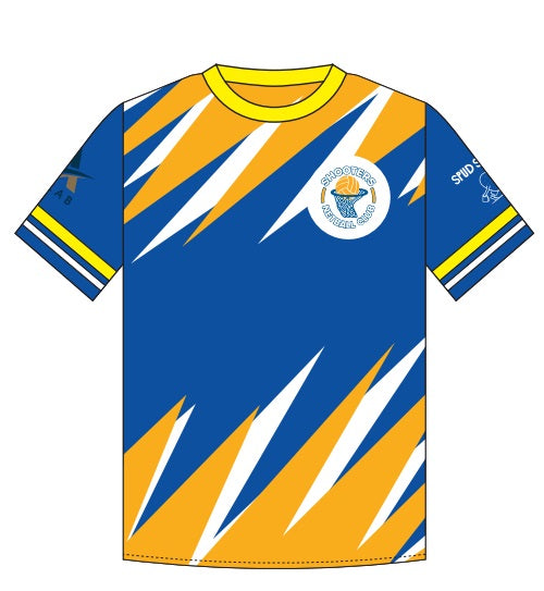 SHOOTER NETBALL CLUB - TRAINING TEE SUBLIMATION
