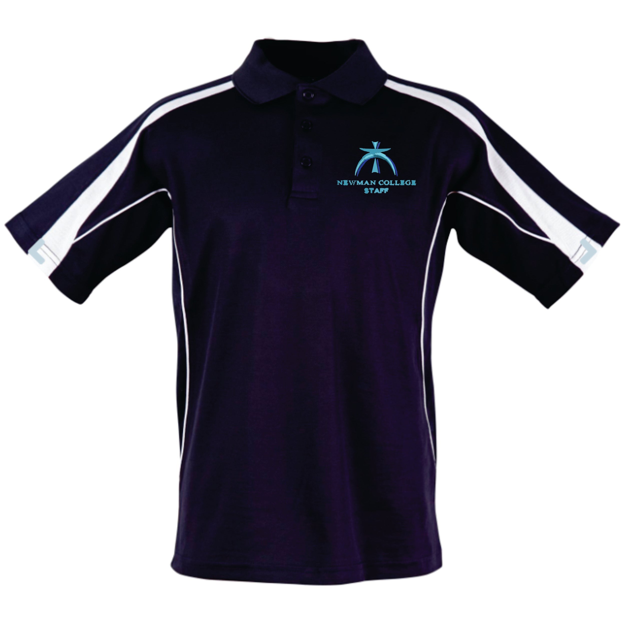 NEWMAN C - STAFF - PS53/54 - LEGEND POLO - NAVY/WHITE
