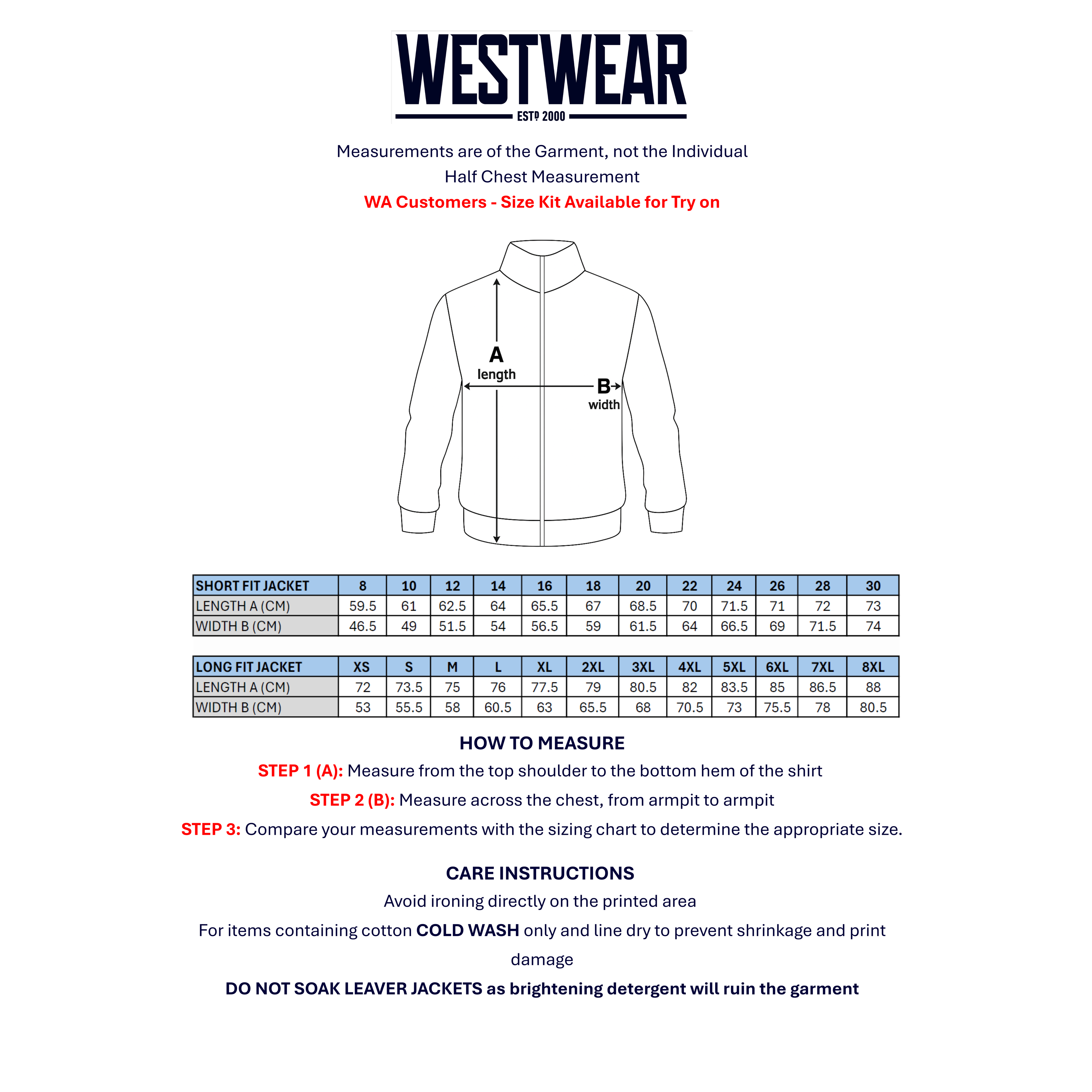 PERTH C - LEAVER JACKET - 2026 - ROUND 2
