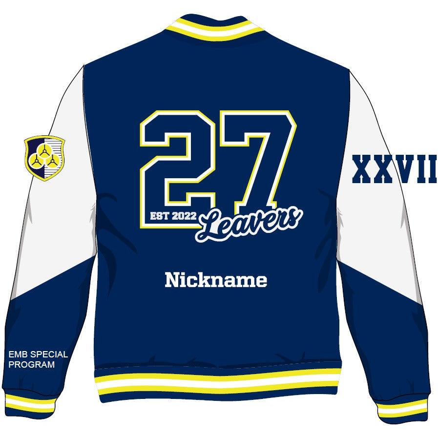 WOODVALE SC - LEAVER JACKETS - 2027 - ROUND 2