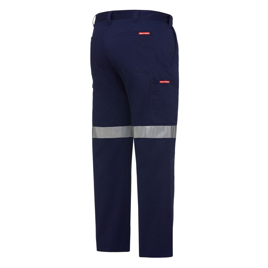 PINNACLE - (MINING) - Y02965 - L/WEIGHT DRILL CARGO PANT W/TAPE - NAVY