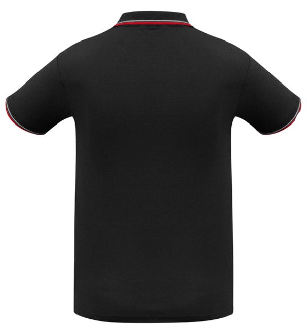 HOLLYWOOD PS - P227LS/MS - STAFF POLO - BLACK/RED