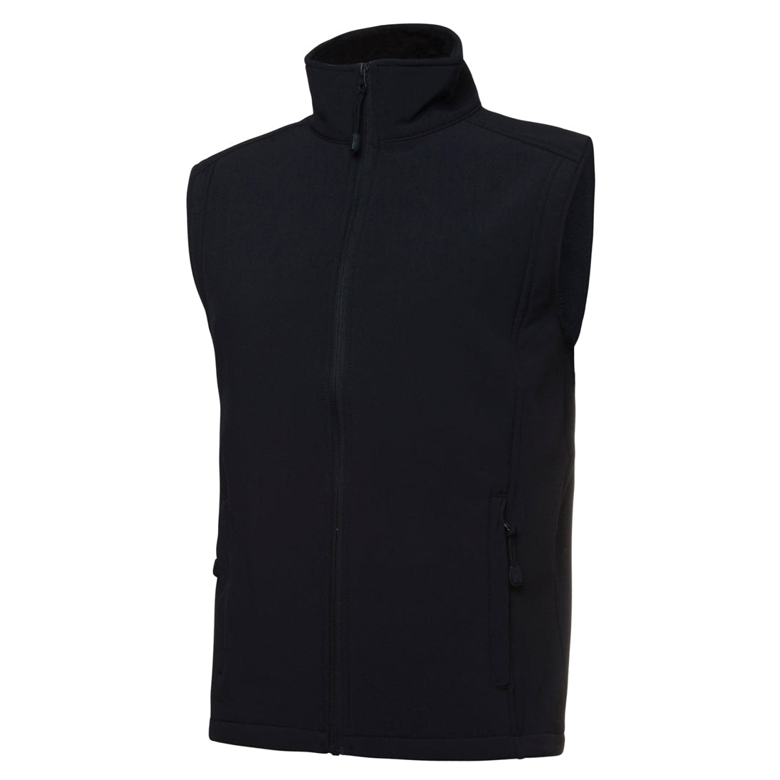 BEEF SHED | 3JLV - MENS LAYER SOFT SHELL VEST - BLACK