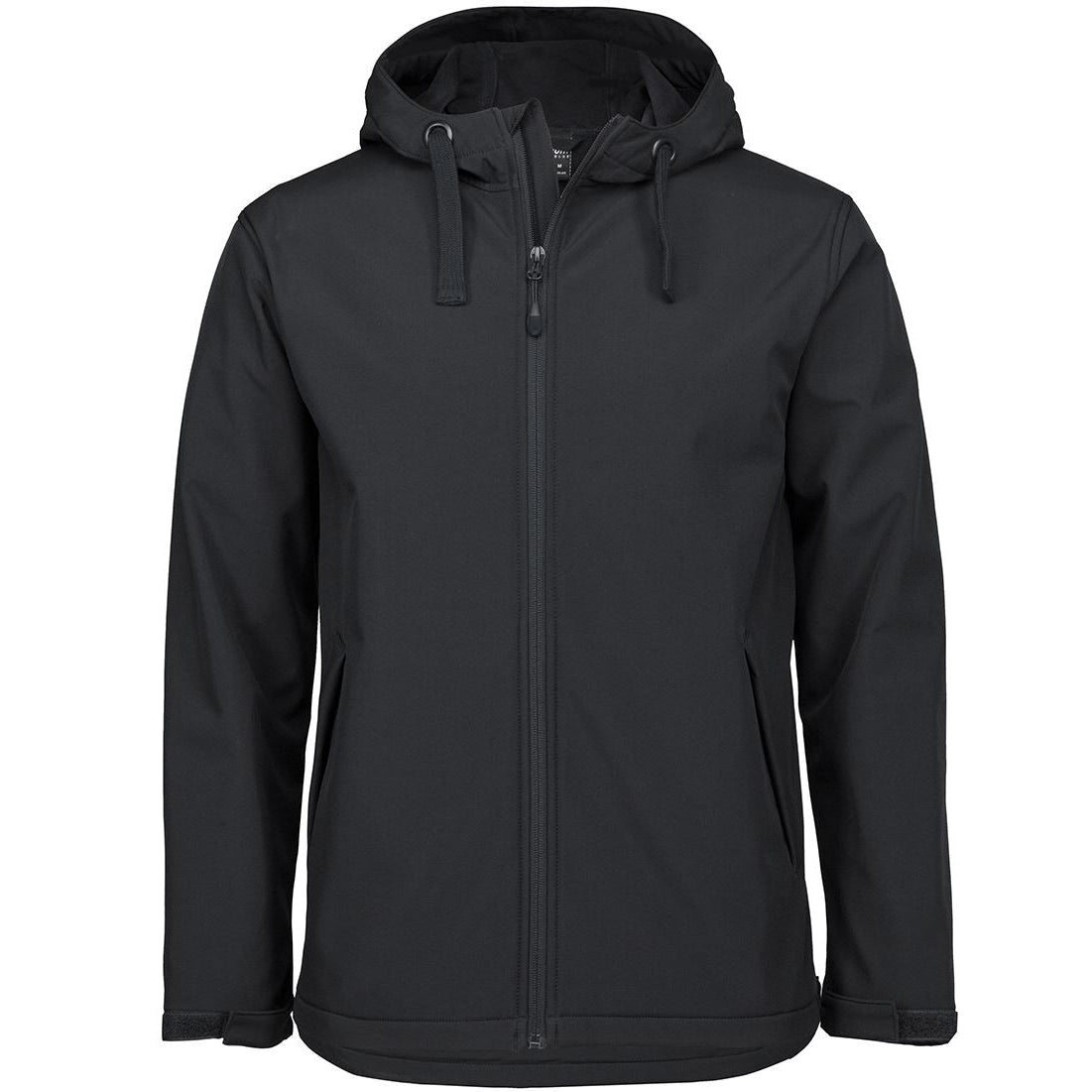 KGN - 3WSH - THREE LAYER HOODED SOFTSHELL JACKET - BLACK
