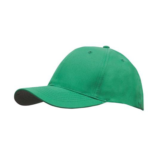 TSS - 4012 - BREATHABLE POLY TWILL CAP - EMERALD