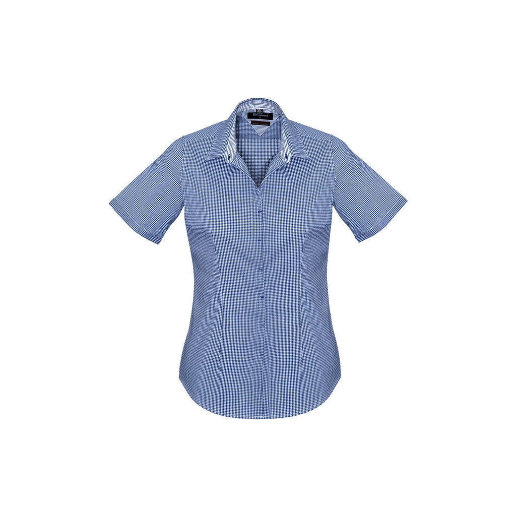 BAL CC (STAFF) 42512 NEWPORT LADIES S/S SHIRT - FRENCH NAVY