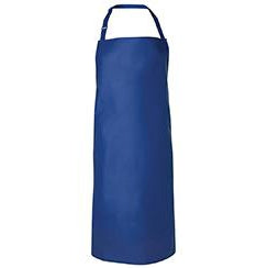 JOHN WOLLASTON 5AVBI VINYL APRON - ROYAL