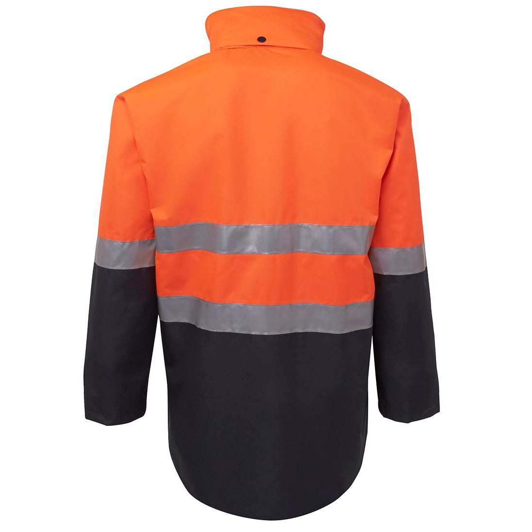 FRESH FRONTIER - 6DNLL - HI/VIS LONG LINE JACKET - ORANGE/NAVY