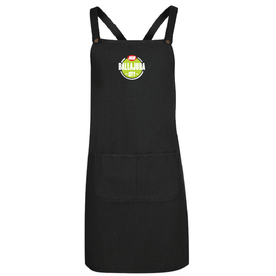 IGA BC 5ACBC APRON WITH 5ACB STRAPS - BLACK